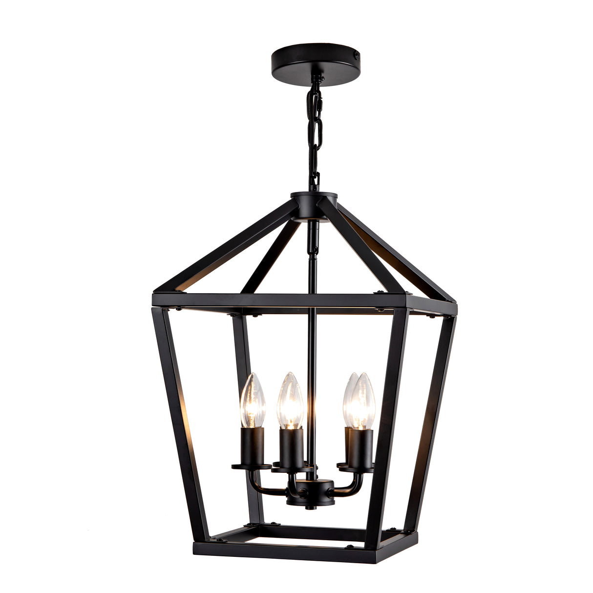 Farmhouse Lantern Chandelier 5-Light