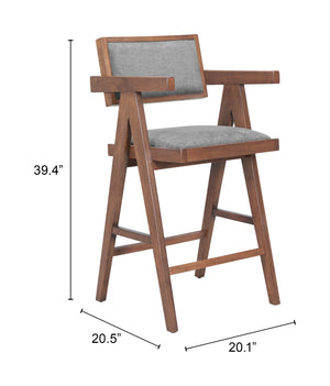 Zuo Modern Delhi Counter Stool (Set of 2)