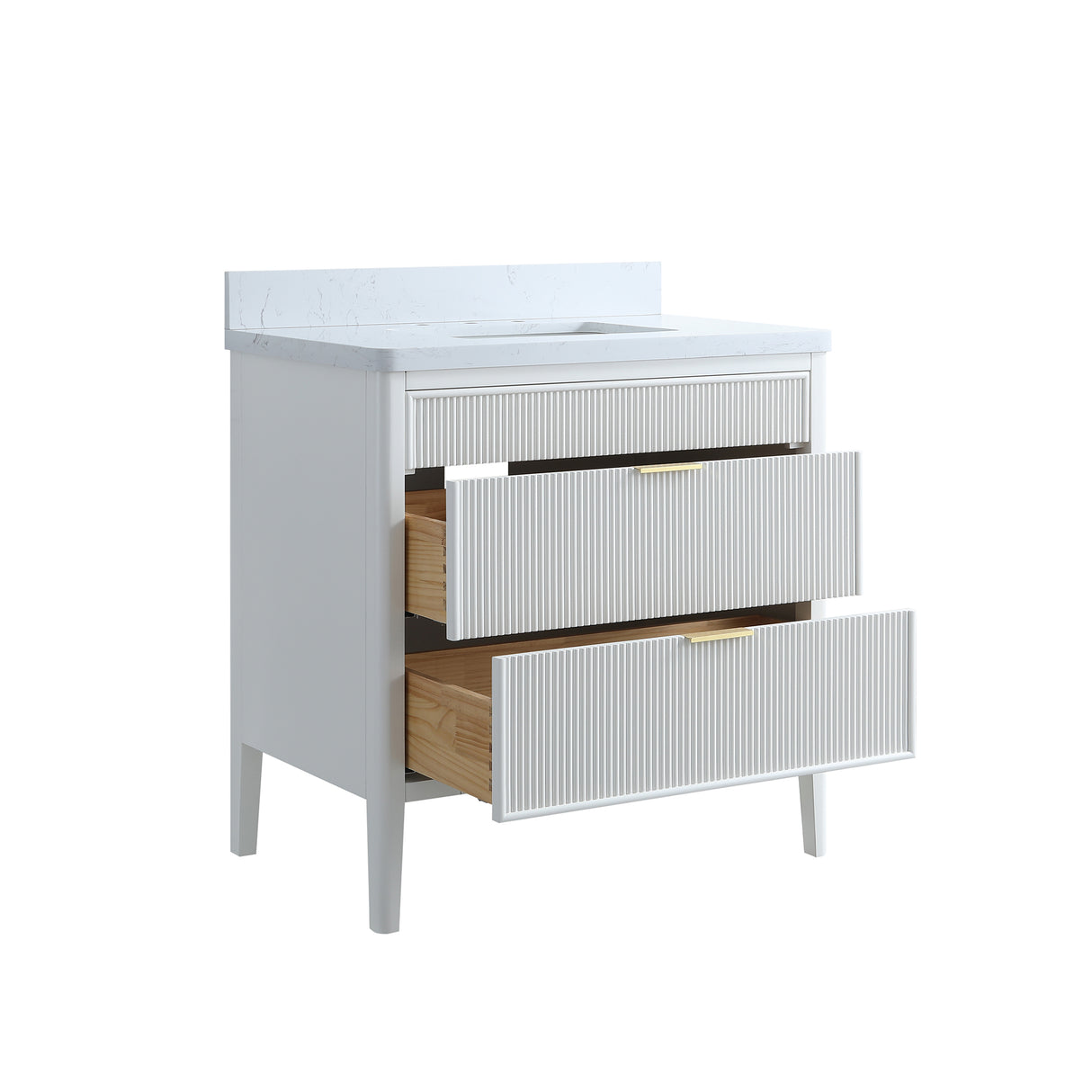 Fully Assembled 30'' Bathroom Vanity