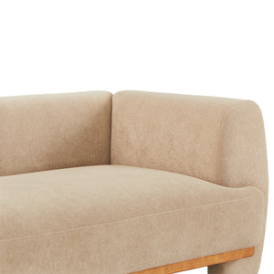 Flow 79 in. Modern Upholstered Velvet Sofa - Nomad