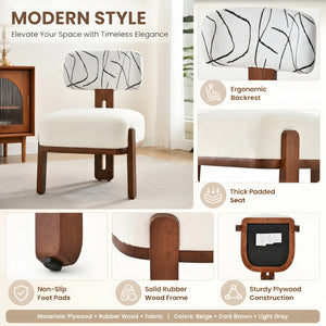7-Piece Dining Table Set for 6, 70"