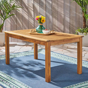 Outdoor Expandable Dining Table With Square Legs - Best Buy Furniture
