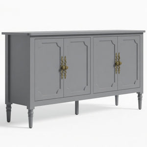 Vintage Buffet Cabinet With Adjustable Shelves