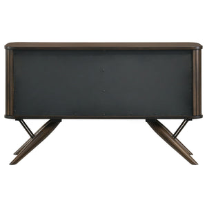 Wes - 2 Door Sideboard Buffet Storage Cabinet - Walnut