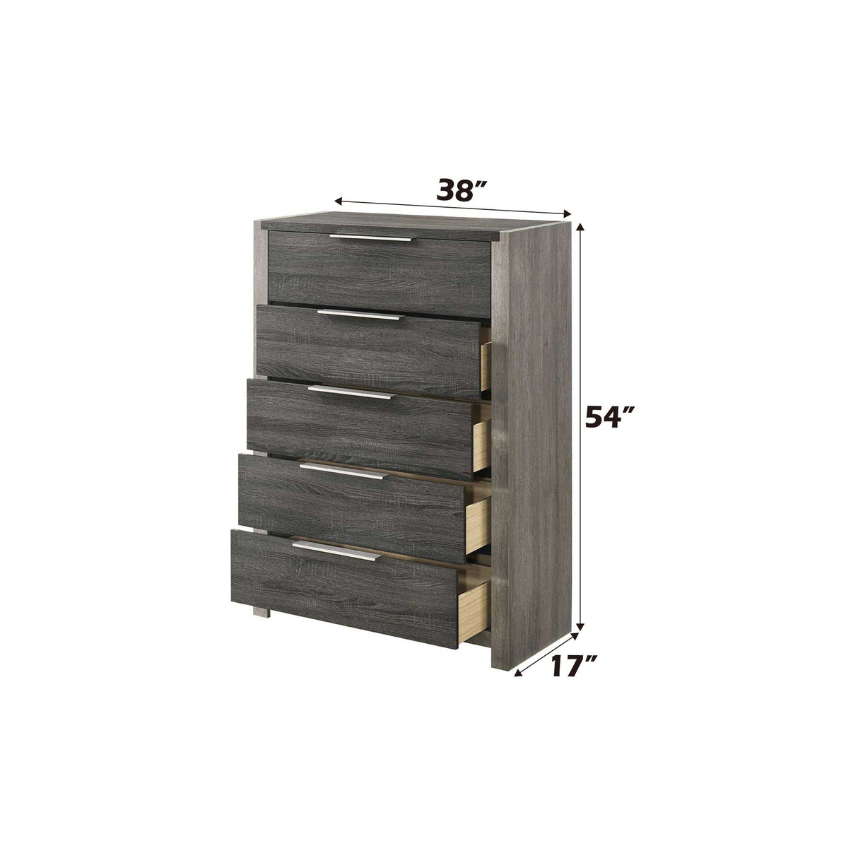 Jehoram - Chest - Gray - Best Buy Furniture