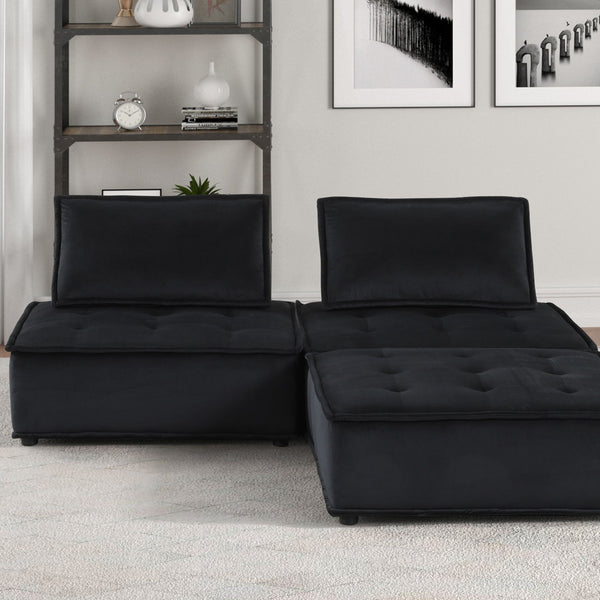 Anna - Stylish Sectional Sofa Ottoman