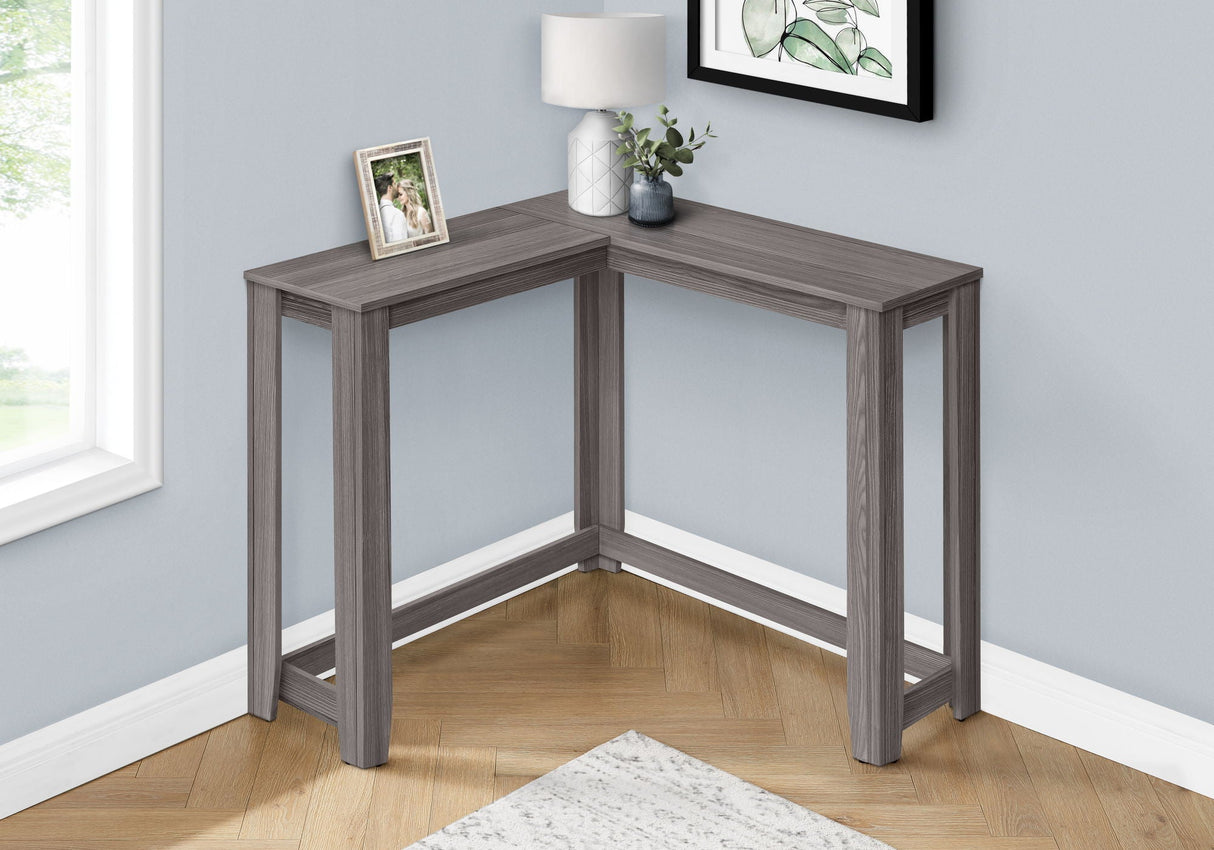 Corner Accent Console Table For Entryway, Unique Design Contemporary & Modern - Best Buy Furniture