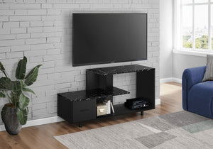 TV Stand, Console, Media Entertainment Center, Storage Drawer, Contemporary - Best Buy Furniture