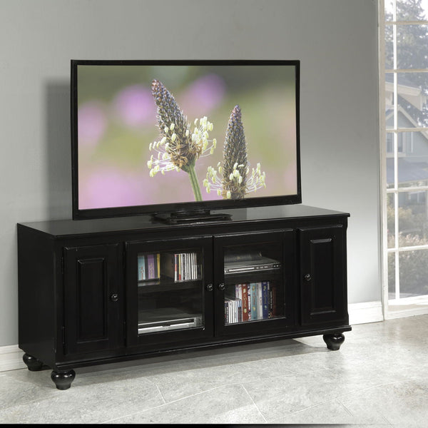 Ferla - TV Stand - Black - Best Buy Furniture