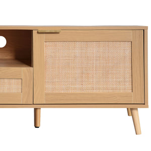 TV Stand, Media Console With Cable Management