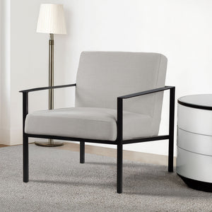 Millie - Stationary Accent Chair - Off White
