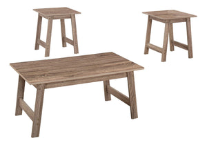 Table Set, Coffee, End, Side, Accent, Living Room Transitional (Set of 3) - Best Buy Furniture