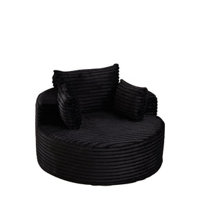 Modern Single Sofa With Backrest Pillow For Living Room