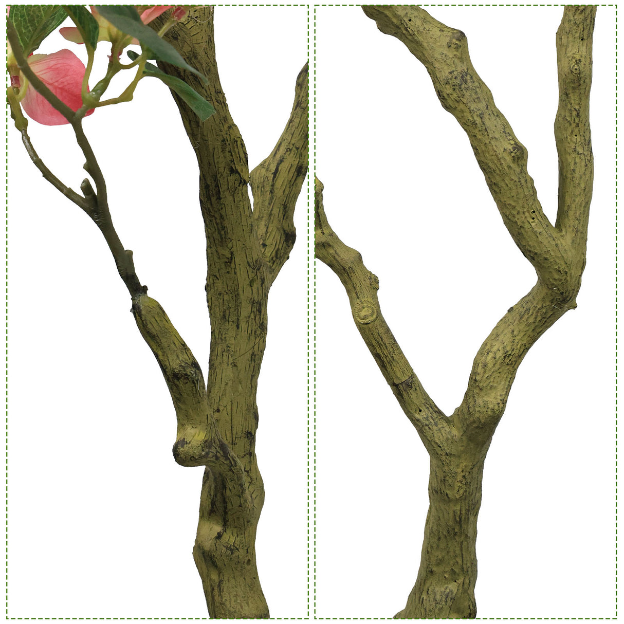 7Ft Artificial Bougainvillea Tree with Realistic Rose