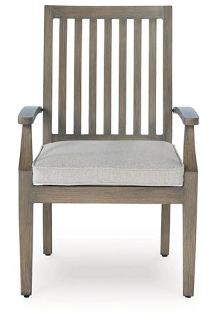 Rainier Ranch - Arm Chair With Cushion (Set of 2) - Brown / Beige - Best Buy Furniture