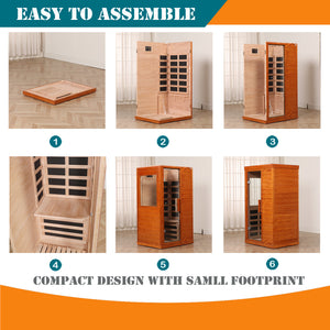 Infrared Indoor Dry Sauna Room