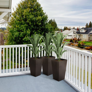 Outsunny Set of 3 Tall Planters