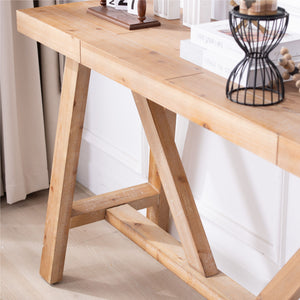 A-Frame Console Table - Natural