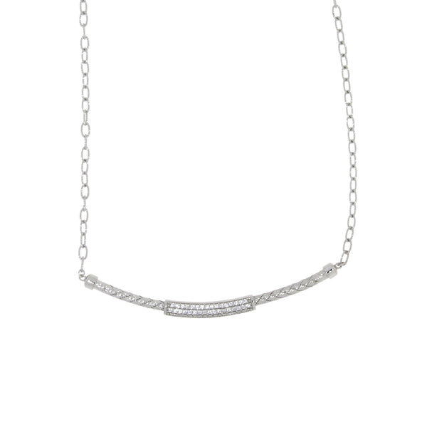 Cubic Zirconium Fashion Pendants Sterling Silver