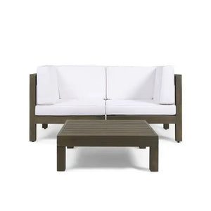Oana - 3 Piece Love Seat Set With Coffee Table - Best Buy Furniture
