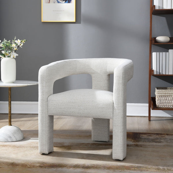 Lomas - Boucle Side Chair (Set of 2) - Beige - Best Buy Furniture