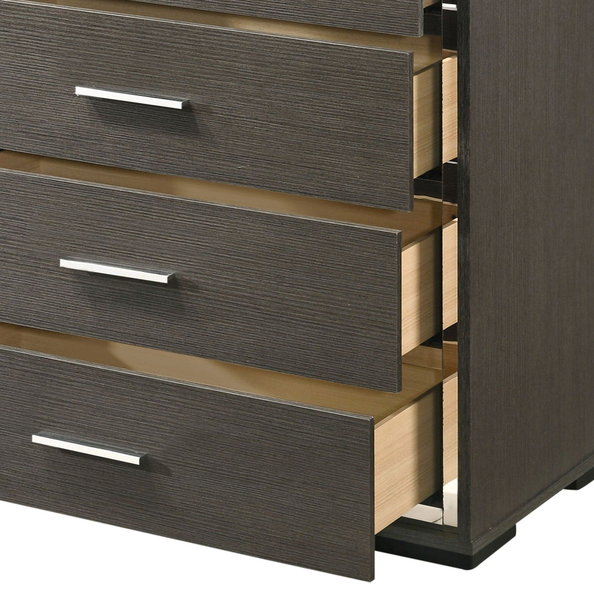 Escher - Chest - Gray / Oak - Best Buy Furniture