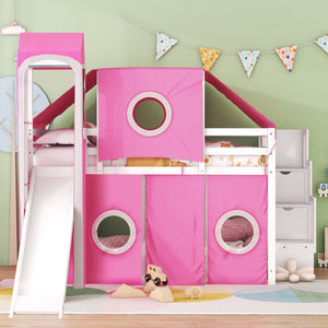 Loft Bed With Tent And Tower