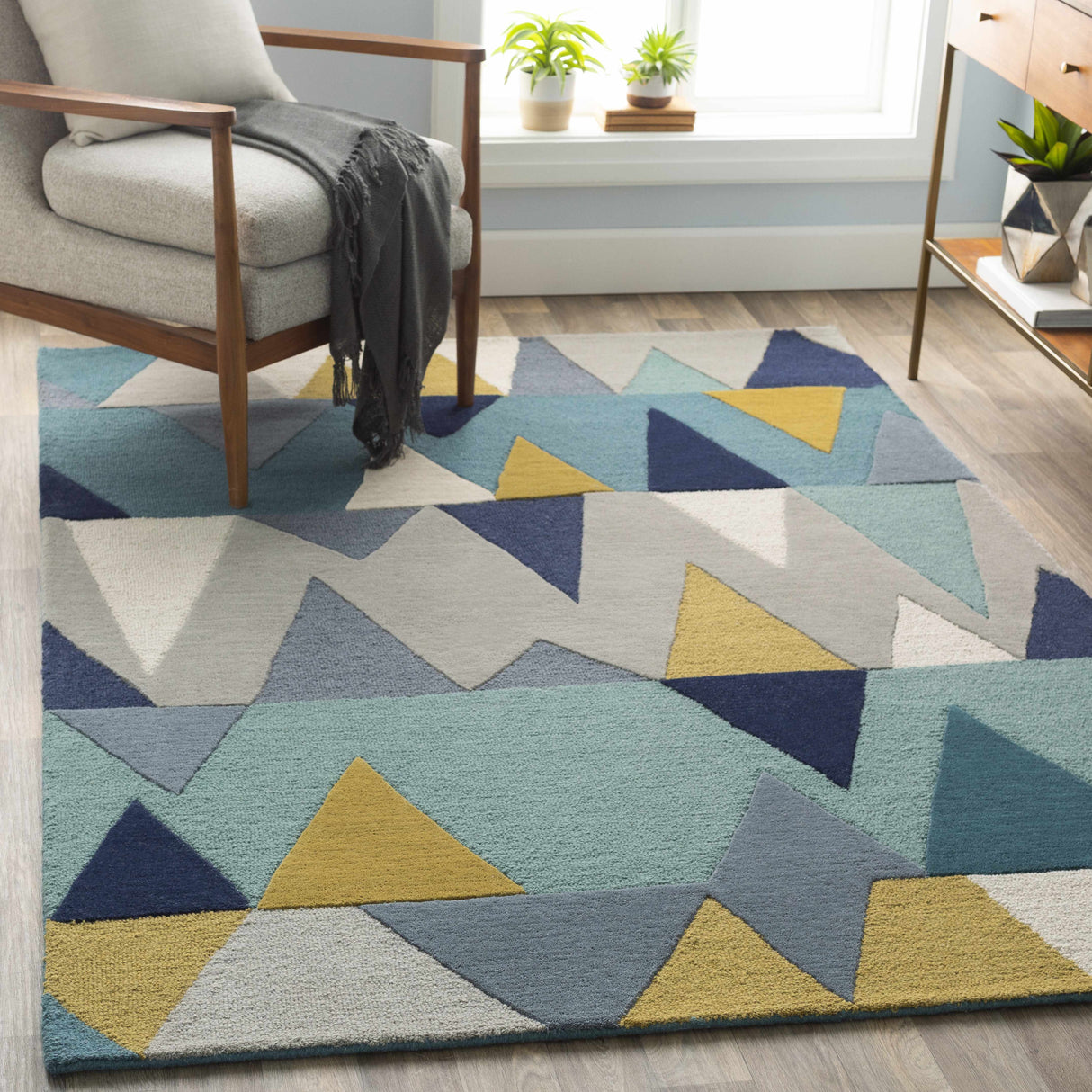 Deatsville Wool Area Rug