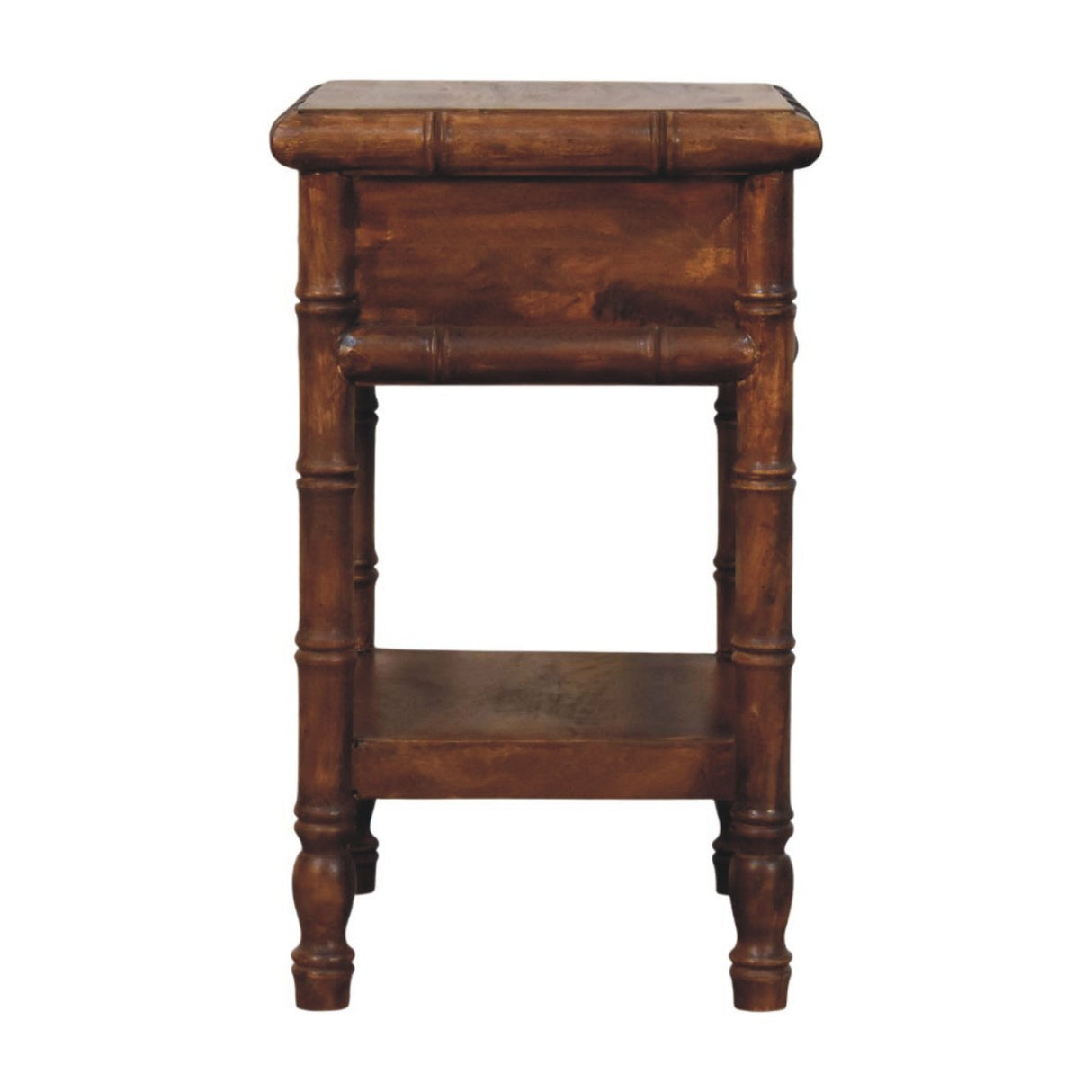 Solid Wood Bamboo Heritage Bedside Table