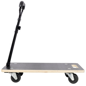 Heavy Duty Wooden Rectangle Moving Dolly