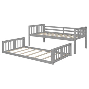 Solid Construction Bunk Bed & Ladder