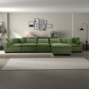 Hayward Olive Sectional Sofa