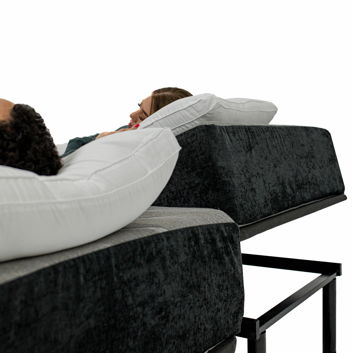 Quick Assembly Adjustable Bed Frame With Voice Activated Controls