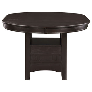 Illkirch - Oval Extension Leaf Dining Table With Expandable Surface - Espresso