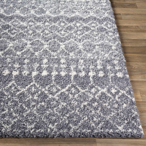 Dark Gray Blue Navassa Area Rug - Clearance