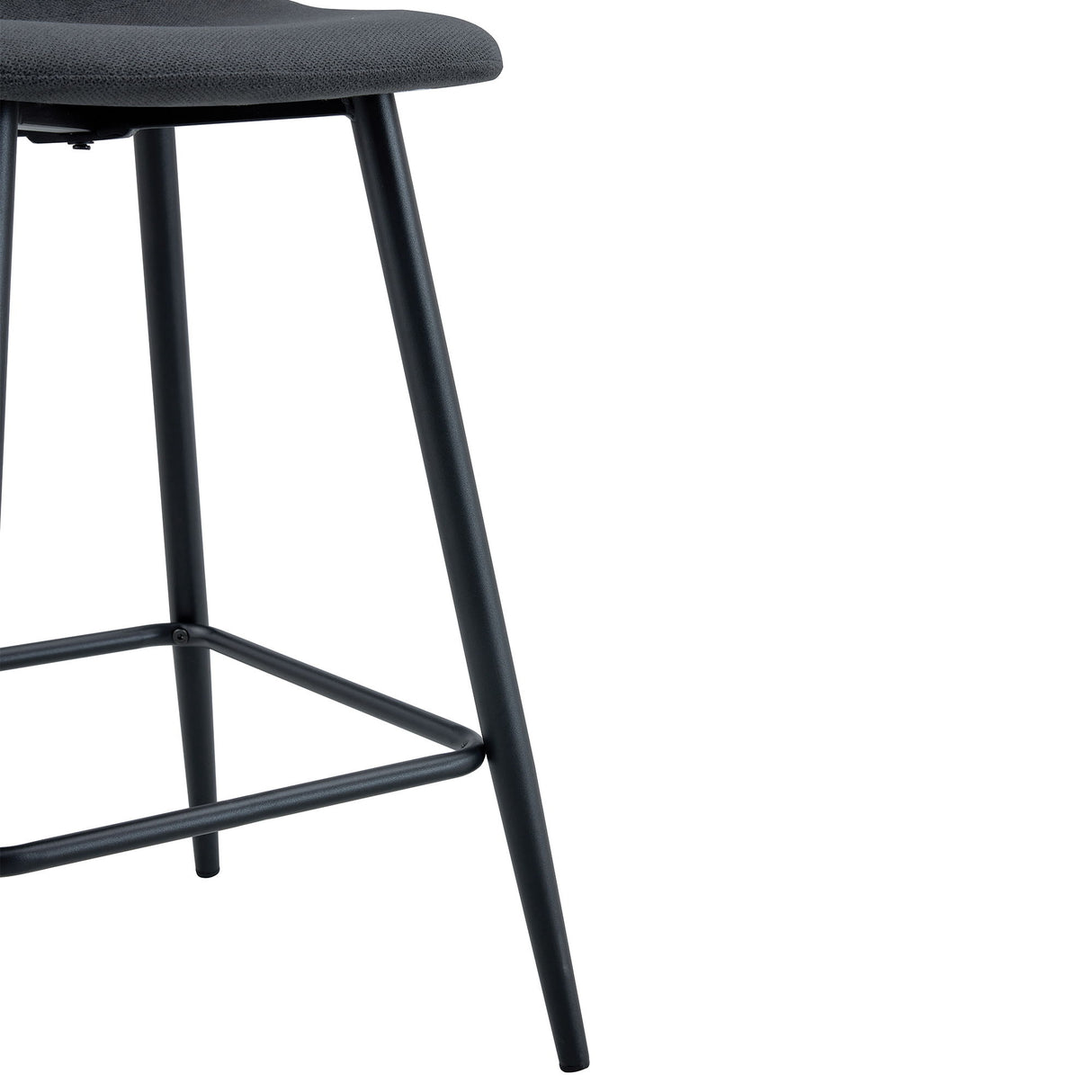 Modern Bar Chair Rounded Backrest (Set of 2)