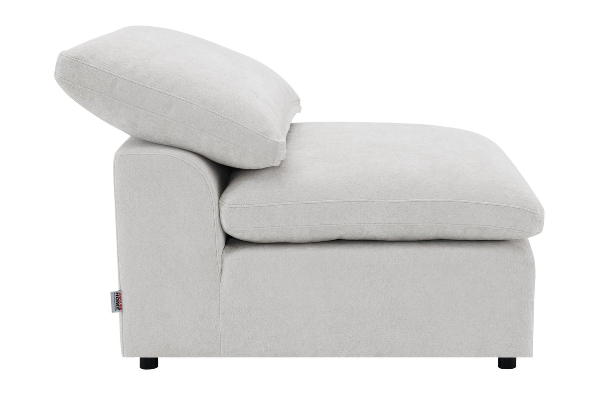 Naveen - 6 Piece Modular Sectional - Ivory - Best Buy Furniture