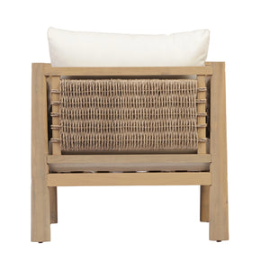 Set of 3 Outdoor Acacia Wood Patio Chairs