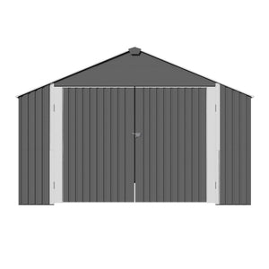 12x20 FT Heavy Duty Metal Garage Shed