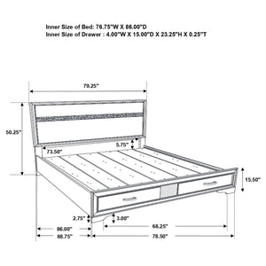Annie - Panel Bed