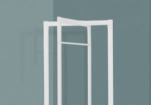 Coat Rack, Hall Tree, Free Standing, Hanging Bar, Entryway, For Contemporary & Modern - White - Best Buy Furniture