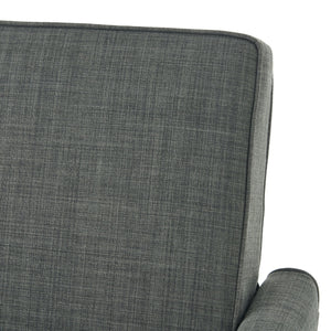 Upholstered Push Back Recliner Chair For Living Room