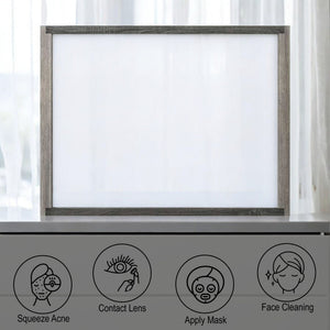 Jehoram - Mirror - Gray - Best Buy Furniture