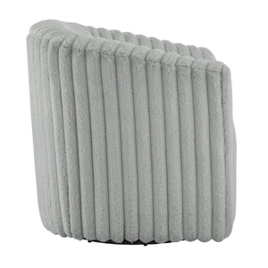 Alexa - Barrel Swivel Chair - Gray