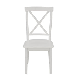 5 Pieces Dining Table And Chairs Set For 4 Persons, Kitchen Room Solid Wood Table With 4 Chairs