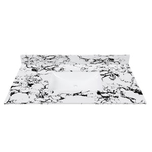 43"x22" Bathroom Vanity Top with Undermount Sink