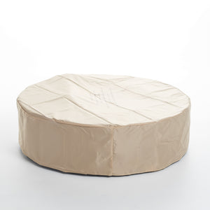 Outdoor 50,000 BTU Round MgO Concrete Propane Fire Pit