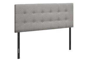 Full Size Bed Headboard Only, Upholstered, Transitional - Gray - Best Buy Furniture