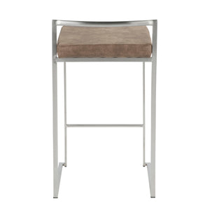 Fuji - Contemporary Elegant Stackable Counter Stool Set