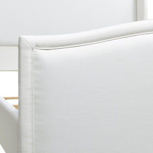 Carmen - Upholstered Wingback Panel Bed Frame